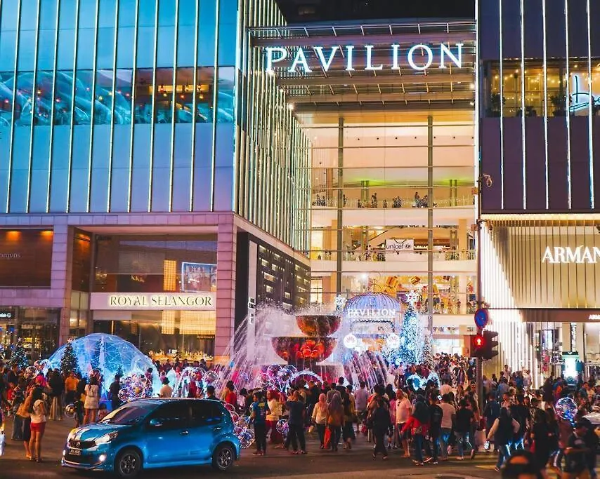 19 Suasana Bukit Ceylon 5 Minutes To Alor Street Klcc Bukit Bintang 12 Pax 3R2B Daire Kuala Lumpur