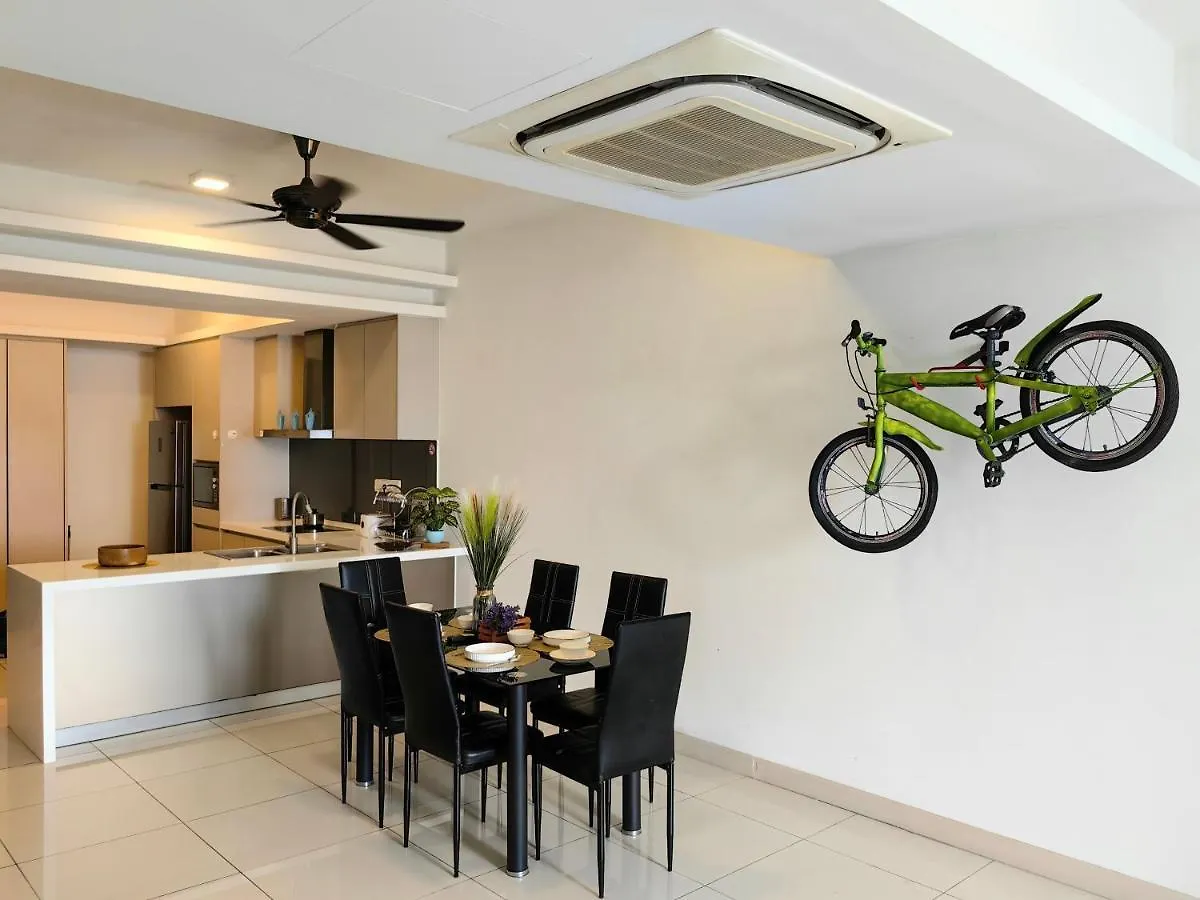 19 Suasana Bukit Ceylon 5 Minutes To Alor Street Klcc Bukit Bintang 12 Pax 3R2B Daire Kuala Lumpur
